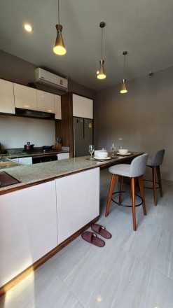 Villa for rent in Chalong, Phuket — 2 bedrooms, private pool, 65,000 ฿/month, 240 m²